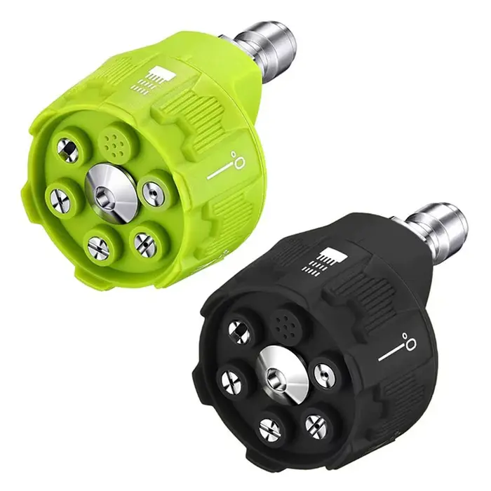 Buse à changement rapide 6 en 1, buse de pulvérisation pour nettoyeur haute pression 4000Psi, buse d