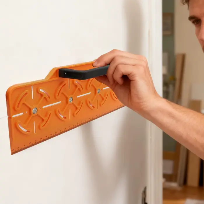 Modèle de découpe de cloisons sèches