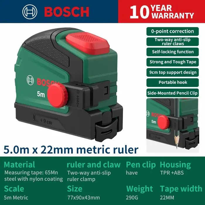 Mètre ruban rétractable BOSCH 3/5 M