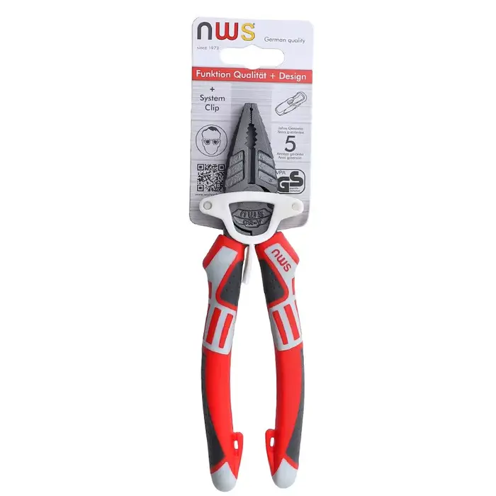 Coupe-fil multifonctionnel 6 ''/7''/8 ", pince d'électricien allemand, tête de serrage épaisse, outi