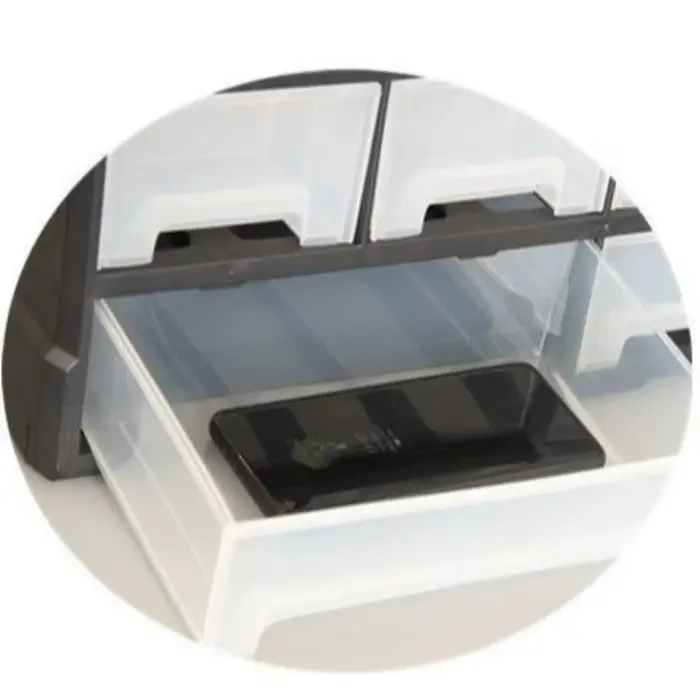 Boîte de rangement de pièces de Type tiroir en plastique