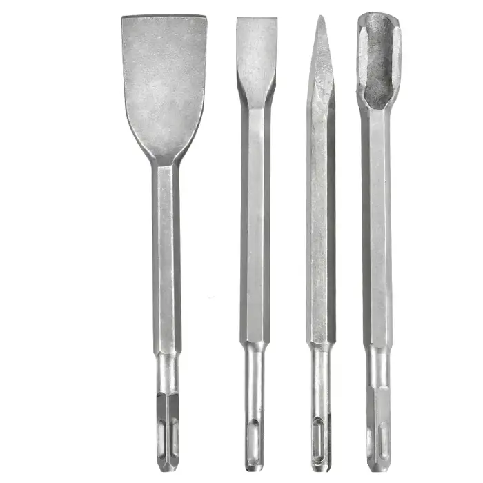 SDS PLUS – marteau électrique plat et large, pointe de tige, foret à percussion pour mur, béton, for