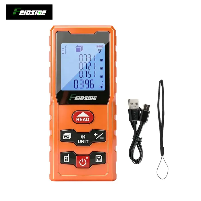 FEIDSIDE Télémètre laser 120M rechargeable Type-C