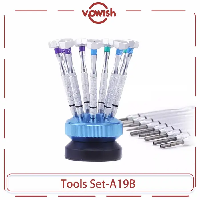 Jeu de tournevis optiques pour instruments d'optométrie de laboratoire A19C, jeu de tournevis pour l