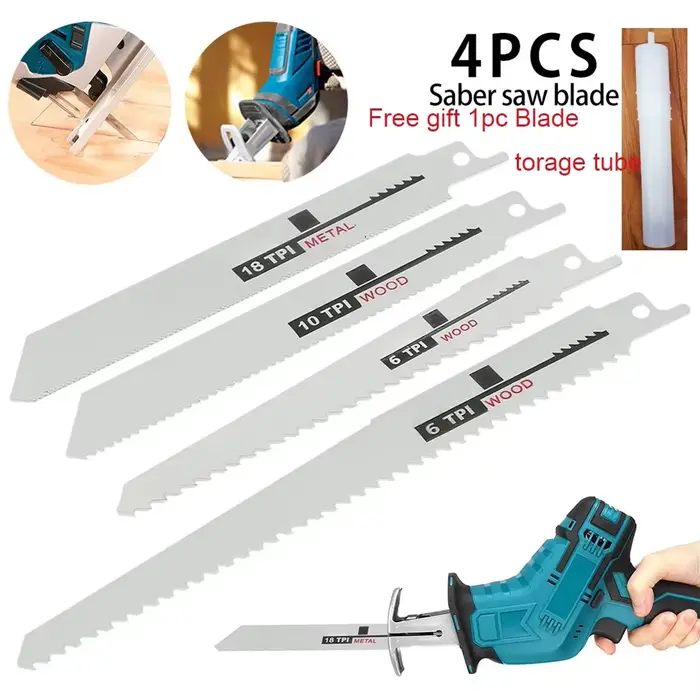 Lame de scie alternative pour couper le bois et le métal, scie sabre, scie à main, multi-lame, Bosch
