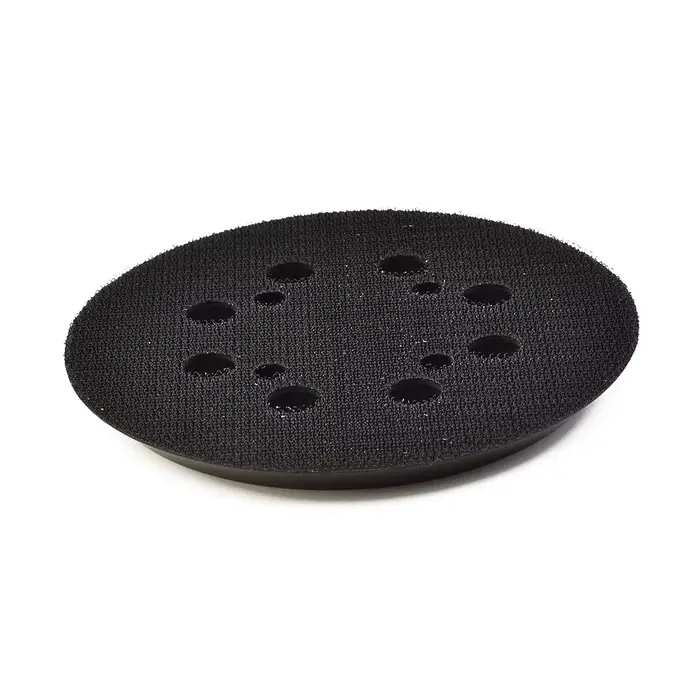 Disque de ponçage de 5 pouces, 125mm, tampon de support, roue Abrasive à crochet et boucle à 8 trous