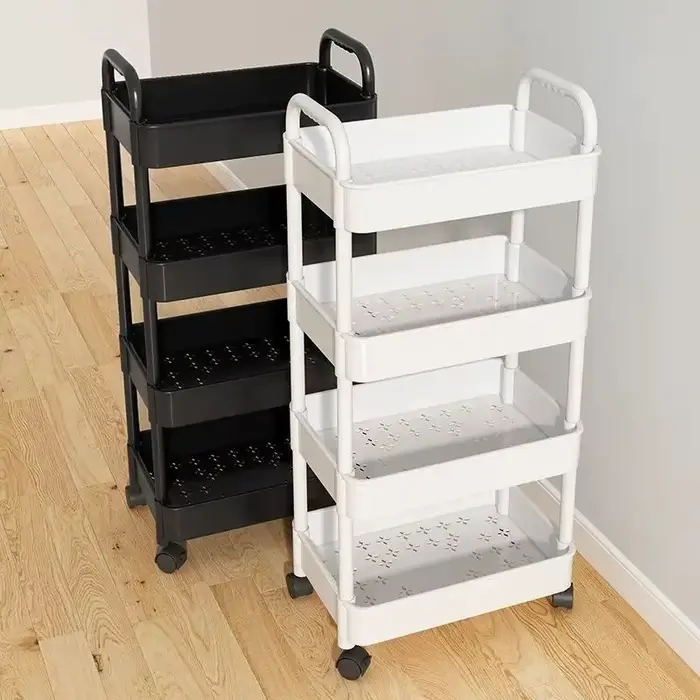 Chariot de rangement roulant polyvalent