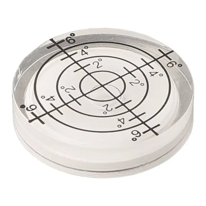 Niveau à bulle horizontal rond de 32x7mm