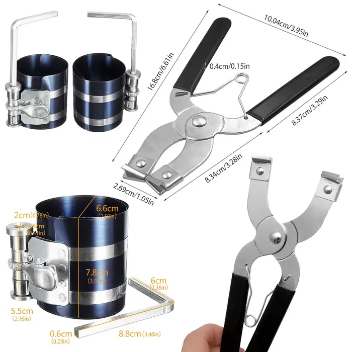 Installateur de segments de Piston