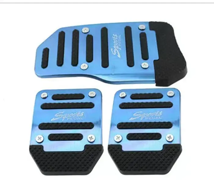 Couvre-pédales de voiture antidérapants pour transmission automatique et manuelle, couvre-pédales d'