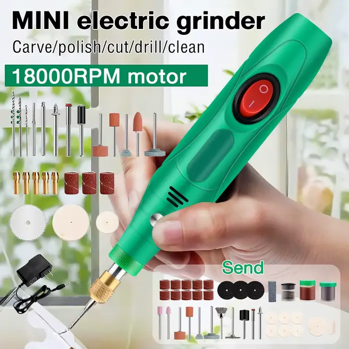 110-240V Mini perceuse polissage graveur stylo broyeur électrique outil rotatif rectifieuse Miniatur