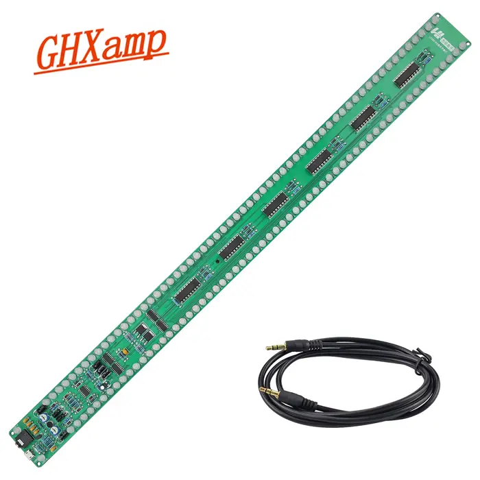 GHXAMP 120 LED indicateur de niveau stéréo contrôle du son Audio musique spectre électronique VU mèt