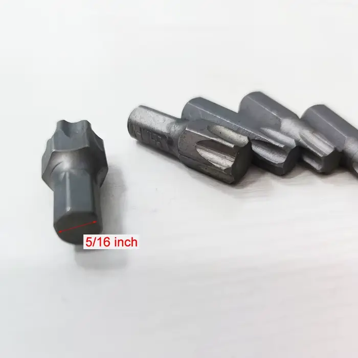 Jeu d'embouts de tournevis Torx T40 T45 T50 T55 T60