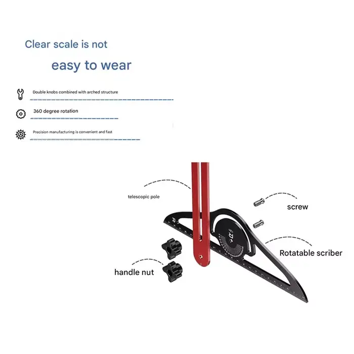 Kit d'outils de mesure d'escaliers A25F