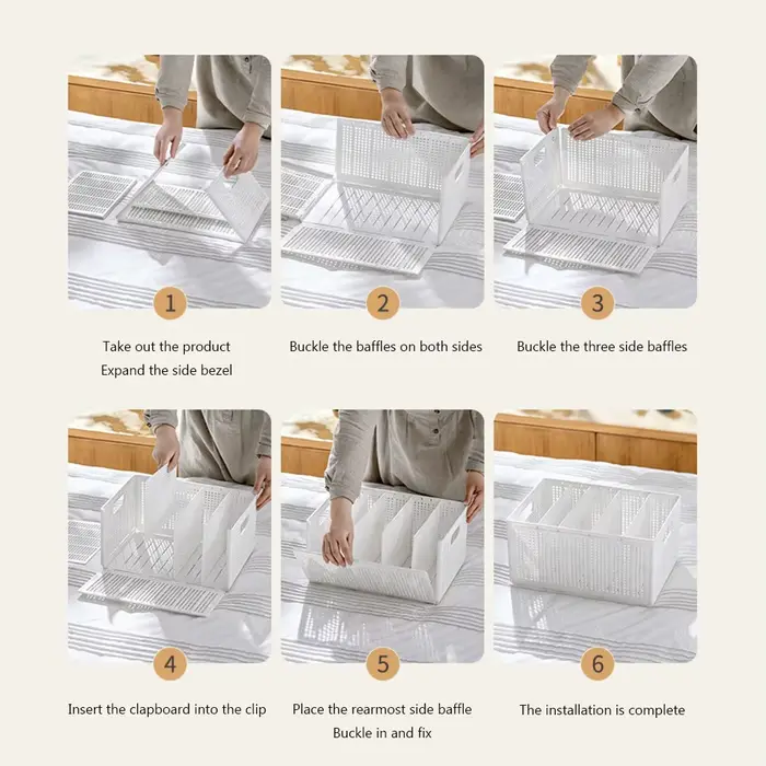 Boîte de Rangement Pliable pour Vêtements