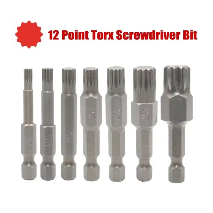 Tournevis Torx à 12 points