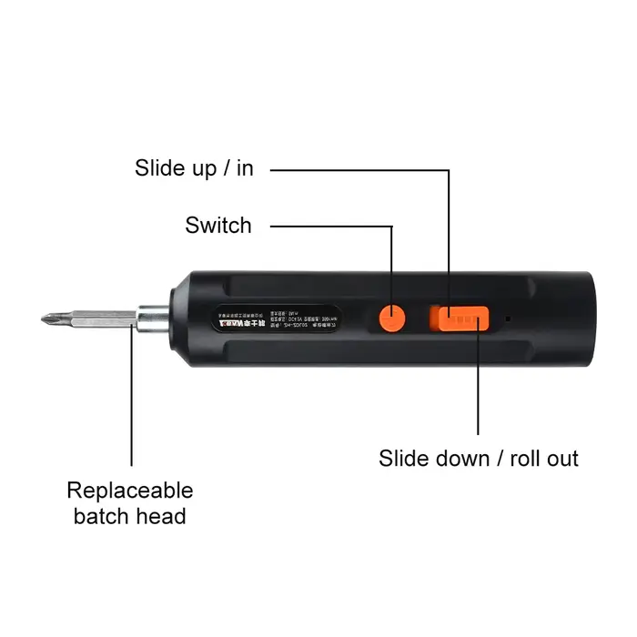 Tournevis électrique à chargement USB