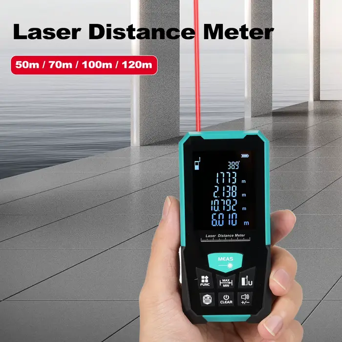 Télémètre laser professionnel 120m/393ft avec fonctions de mesure de volume