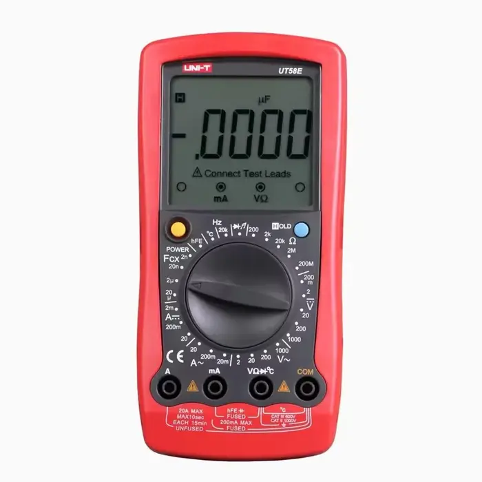 Multimètre numérique UNI-T UT58A UT58B UT58C UT58D UT58E Voltmètre Ampèremètre Testeur Électricien Compteur Électrique