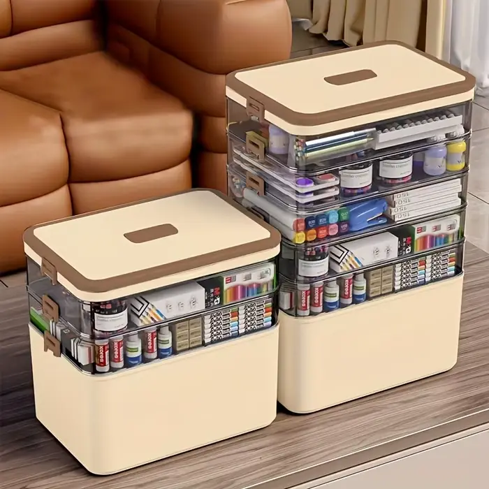 Boîte de rangement mobile pour la maison