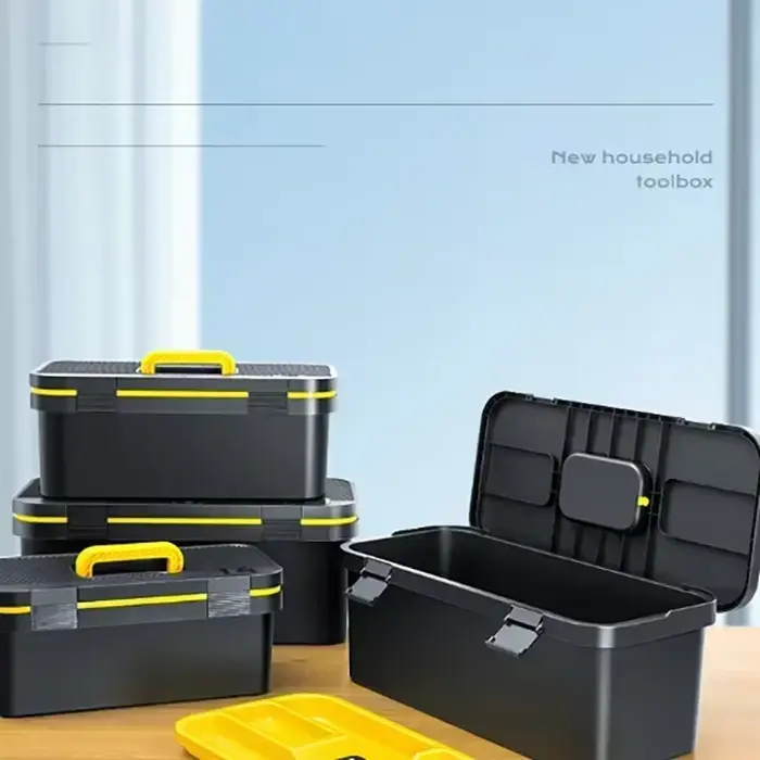 Boîte de rangement multifonctionnelle antichoc pour électricien