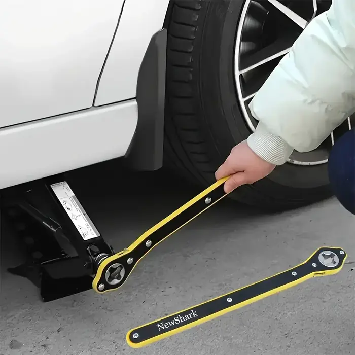 Clé à cliquet pour cric de voiture