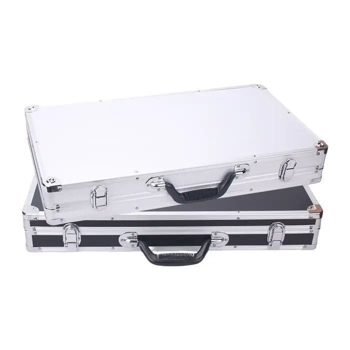 Boîte à outils mallette d'équipement en aluminium