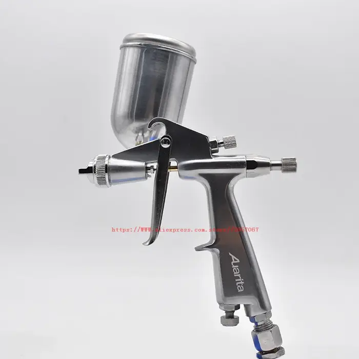 Outils de pistolet à air aérographe pistolet à peinture F-3 hvlp 1.0mm buse aérographe pistolet pneu