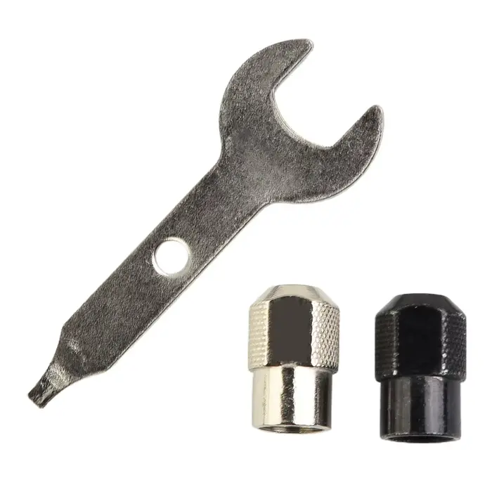 Mandrin de meulage électrique M8x0.75mm, accessoires d'outils rotatifs avec clé, écouvillons d'embou