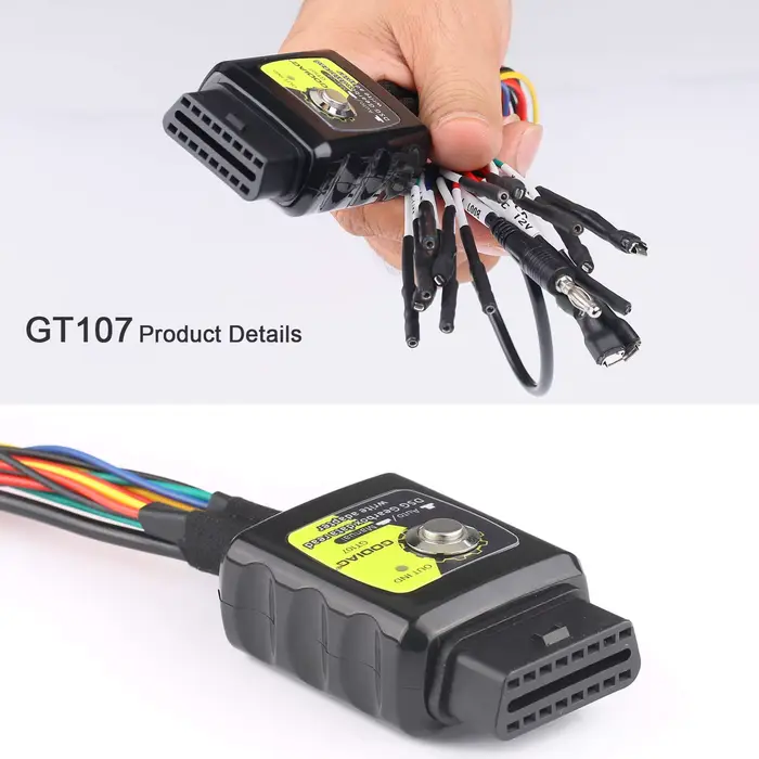 Adaptateur de boîte de vitesses GODIAG GT107 DSG avec GT105 II IMMO Prog AD pour DQ250