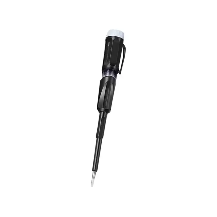 Tournevis électrique 15,5 cm, outil de test pour électricien, outil deux-en-un, design portable, bou