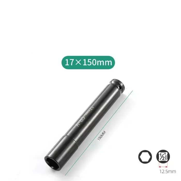 Clé à douille à 6 points à Impact profond de 150mm de Long