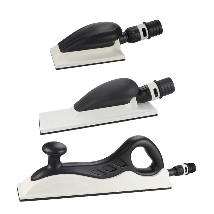 HIFESON bloc de ponçage manuel Extraction de poussière support de papier de verre