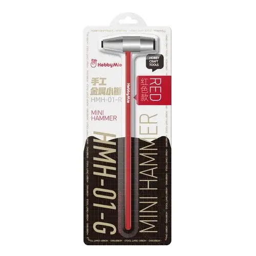 HOBBY MIO HMH-01-R/G Mini marteau métallique pour modélisme