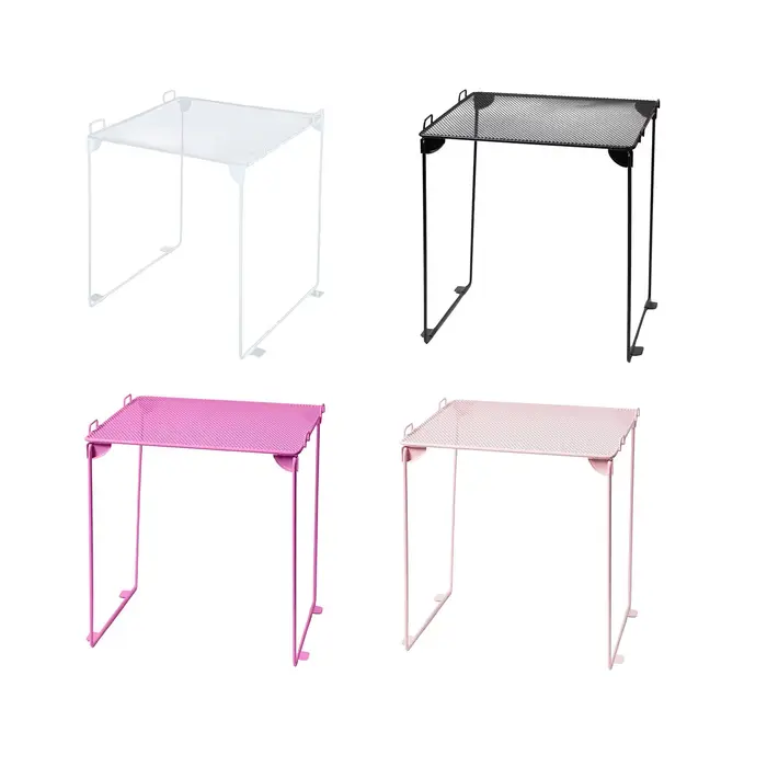 Étagère de rangement pliable en métal