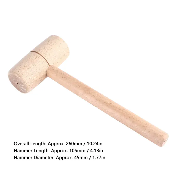 Marteau en bois de hêtre pour charpentier