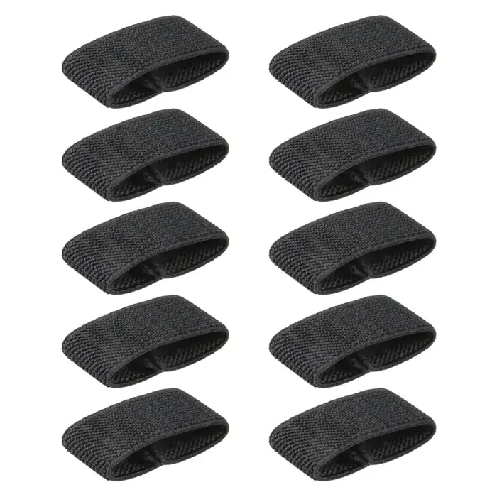 Support boucle ceinture élastique, 10 pièces, supports ceinture tactiques, organisateurs bande pour