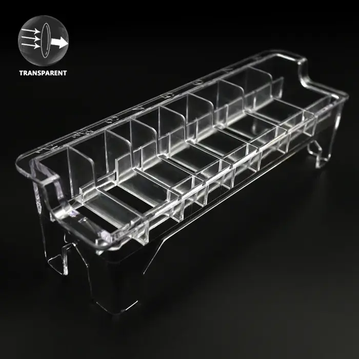 Boîte de rangement transparente pour tondeuse à cheveux