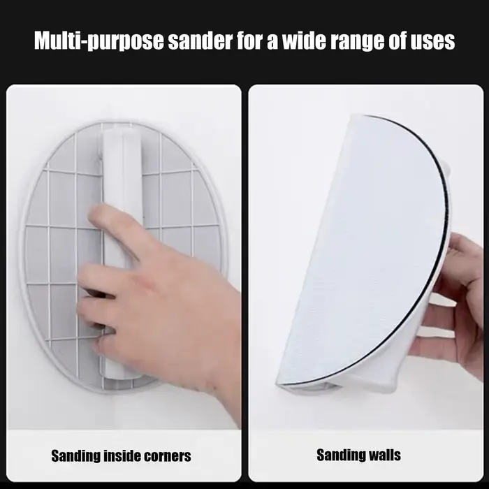 Ponceuse d'angle semi-ronde avec papier abrasif remplaçable