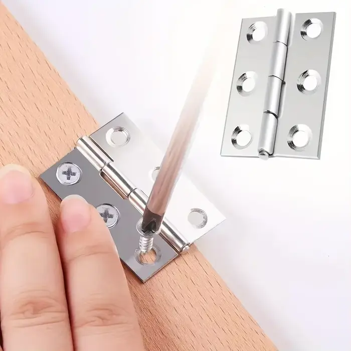 Mini charnières pour boîte en bois