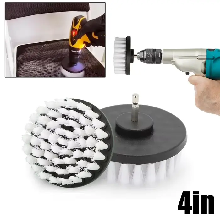 Perceuse électrique souple de 4 pouces, brosse à disque, polisseuse, outils de nettoyage électriques