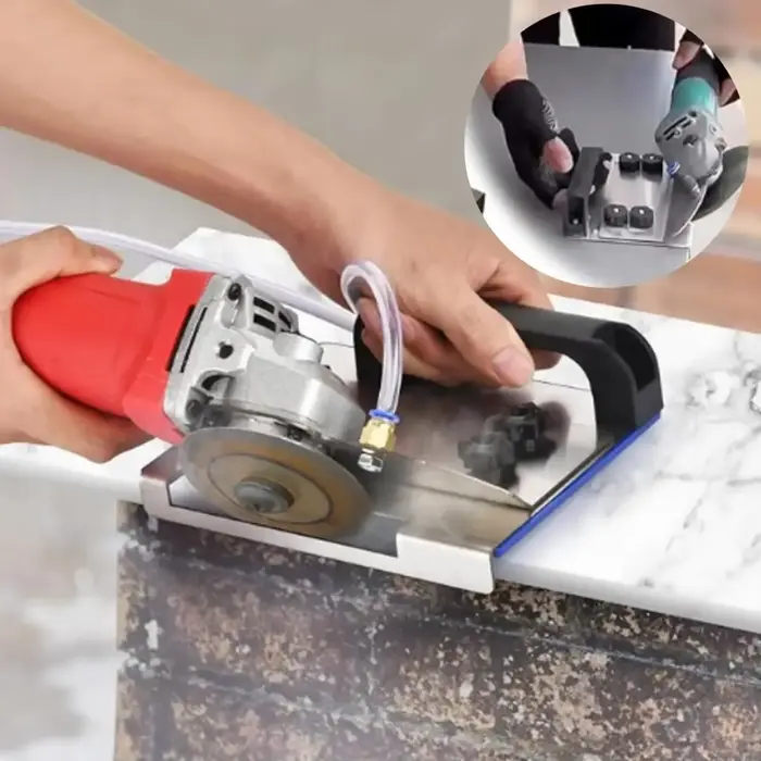 Support pour meuleuse d'angle pour la découpe de carreaux à 45 degrés ° Outil de chanfreinage
