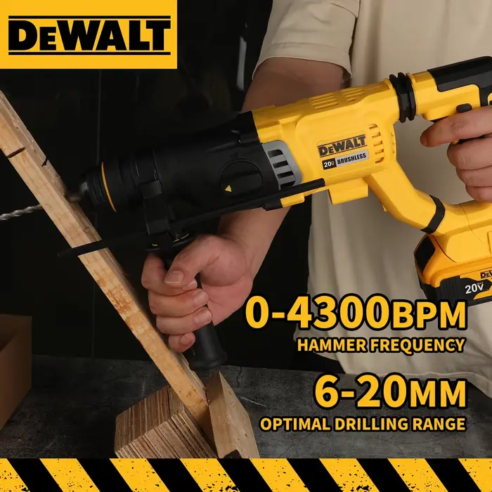 Marteau perforateur rotatif sans fil DEWALT SDS