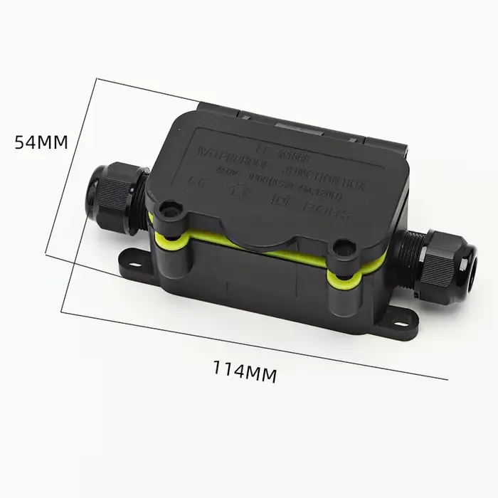 Mini boîte de jonction étanche en plastique