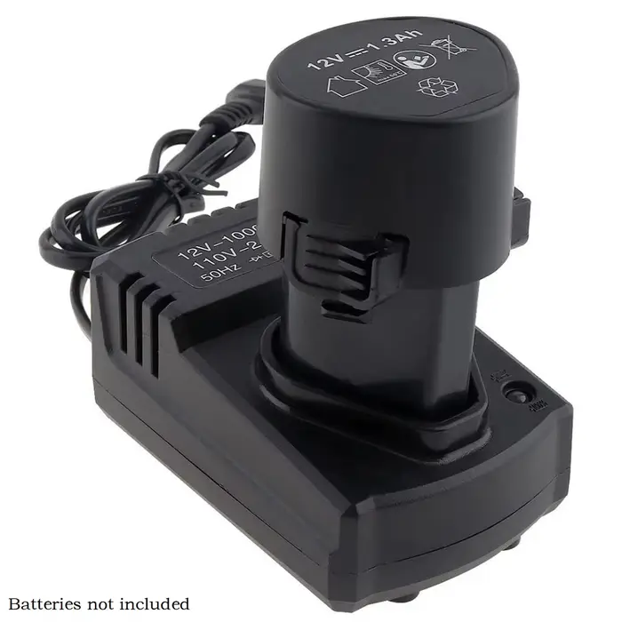 Support de chargeur Rechargeable Li-ion 12V DC US/EU 110-240V pour perceuse électrique Support de ch