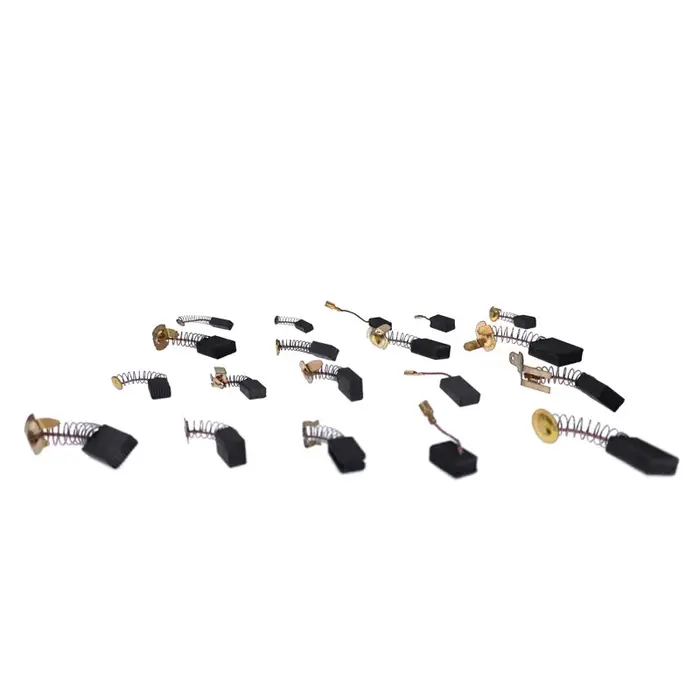 Brosse en carbone pour perceuse à balais, pièces de rechange pour moteurs électriques, brosse en 2,4