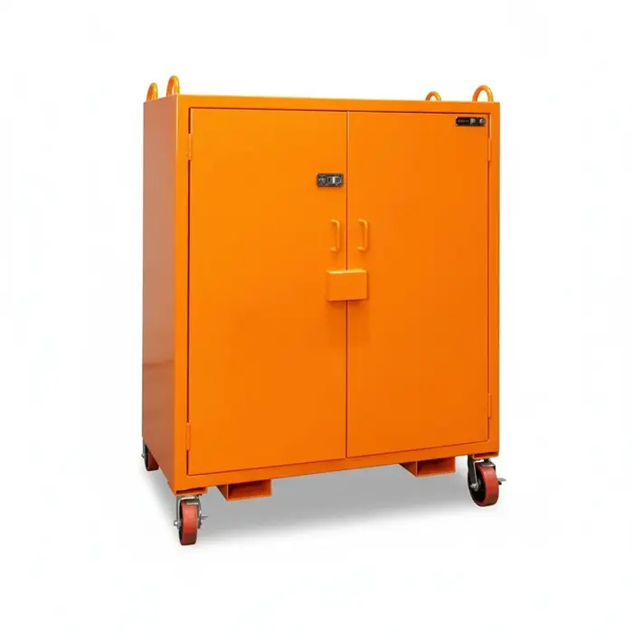 Boîte à outils de chantier Stb16, en acier au carbone, capacité 1000 kg, boîte de chantier verrouill