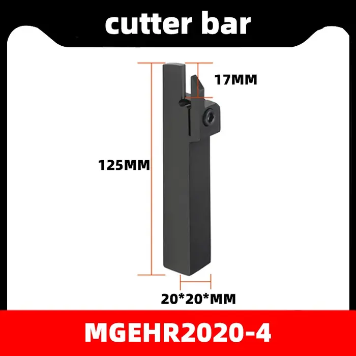 Ensemble porte-outil de rainurage MGEHR12 MGEHR1616 MGEHR2020 MGEHR2525