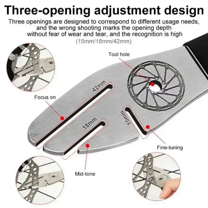 Outil de réparation de freins de vélo en acier inoxydable