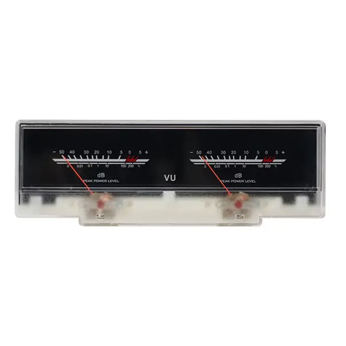 Panneau compteur VU analogique précis